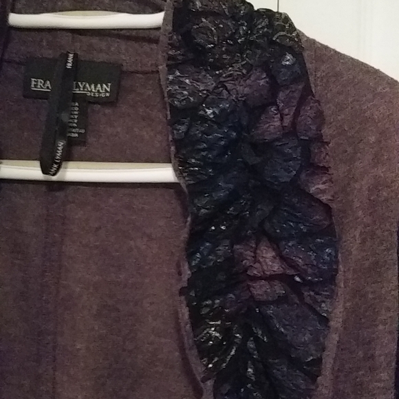 Frank Lyman Purple Sweater Made in Canada - Picture 2 of 5